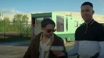 Fashion Nova Ground Breaker Button Up Shirt worn by Tommo (Ryan Sampson) as seen in Brassic (S05E03)