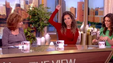 Elie Tahari Kaylee Spacedye Sweater worn by Joy Behar as seen in The View on  October 4, 2023