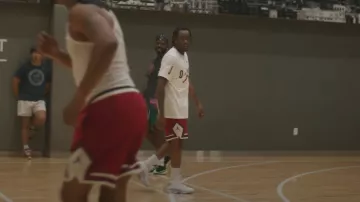 Nike Jordan 13 Retro Red Bottoms sneakers worn by Fivio Foreign in Why Would I? (Official Video)