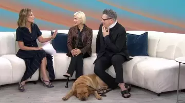 Isaac Mizrahi Live! Stretch Scuba Blazer porté par Selma Blair tel que vu dans Today on October 5, 2023