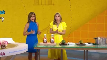 Black Halo Zana Sheath Dress worn by Hoda Kotb as seen in Today with Hoda & Jenna on  October 5, 2023