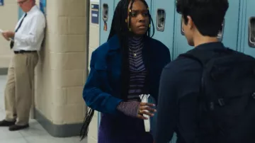 Afrm Zadie Top porté par Naomi McDuffie (Kaci Walfall) vu dans Naomi (S01E08)