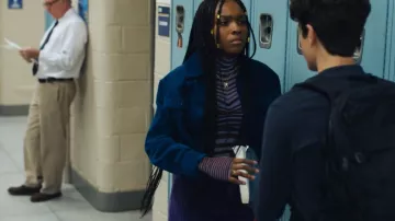 Bdg High Waist­ed Bag­gy Cor­duroy Pant worn by Naomi McDuffie (Kaci Walfall) as seen in Naomi (S01E08)