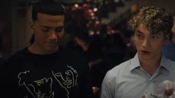 Only & Sons Onsbill Life Placement Crew Jumper worn by Nathan (Daniel Puig) as seen in Naomi (S01E09)