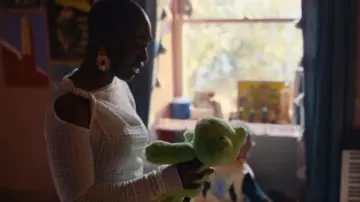 Camilla And Marc Ellsworth Top worn by Viv (Vivienne Acheampong) as seen in Everything Now (S01E03)