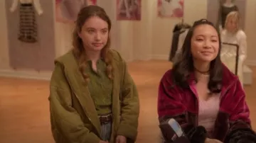Urban Outfiters Bryce Polo worn by Zoe Christensen (Emilija Baranac) as seen in Fakes (S01E01)