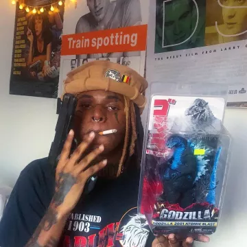The Harely Davidson t-shirt worn by Zillakami on his Instagram account @Zillakami