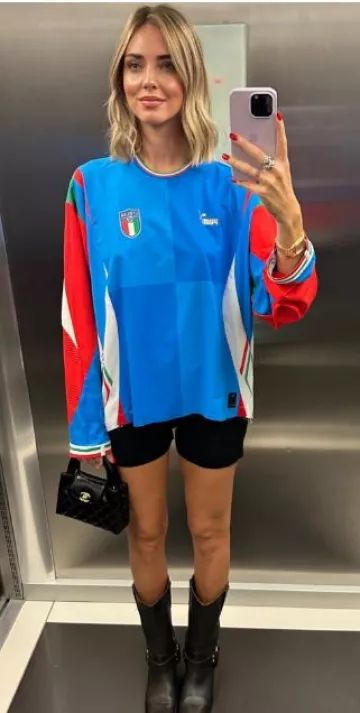 Paris Texas Roxy Boots portées par Chiara Ferragni sur sa story Instagram le 11 octobre 2023