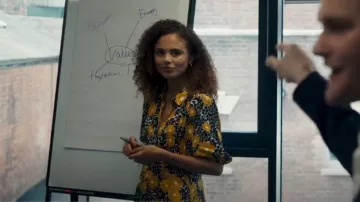 Ba&sh Babeth Dress worn by Emma (Jessica Plummer) as seen in The Girl Before (S01E01)