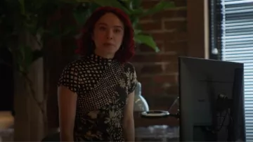 Urban Outfitters Nina Dress worn by Zoe Christensen (Emilija Baranac) as seen in Fakes (S01E07)