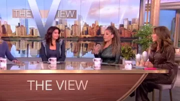 Veronica Beard Edia Pants worn by Alyssa Farah as seen in The View on  October 11, 2023