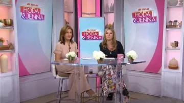 Veronica Beard Wynter Lug Sole Mule portée par Jenna Bush Hager comme vu dans Aujourd’hui avec Hoda & Jenna le 13 octobre 2023