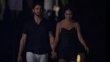 Muéstrame tu mini vestido Mumu Bling usado por Mercedes Northup como se ve en Bachelor in Paradise (T09E03)