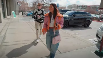 Gafas de sol cuadradas de gran tamaño Gucci Embelled Pilot usadas por Lisa Barlow como se ve en The Real Housewives of Salt Lake City (T04E06)