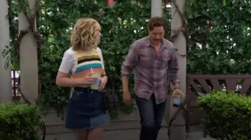 Brandy Melville Black Cotton Purse worn by  Lucy Romalotti(Lily Brooks O'Briant) as seen in The Young and the Restless on  September 14, 2023