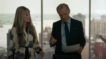Reiss Vivyian Rose Print Mini Dress worn by Madeline Usher (Mary McDonnell) as seen in The Fall of the House of Usher (S01E06)