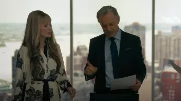 Reiss Vivyian Rose Print Mini Dress worn by Madeline Usher (Mary McDonnell) as seen in The Fall of the House of Usher (S01E06)
