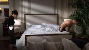 Elisabetta Franchi Bead-embellished Midi Skirt worn by Audra Charles(Zuleyka Silver)  as seen in The Young and the Restless on October 11, 2023