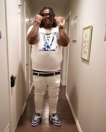 Louis Vuitton Black 1.1 Millionaires Eyeglasses worn by Big Homiie G on the Instagram account @bighomiieg