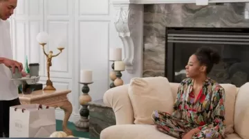 Natori Women's Dynasty Pajama Set worn by Mary Cosby as seen in The Real Housewives of Salt Lake City (S04E07)
