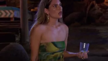 Vestido de tul de Zara usado por Katherine Izzo como se ve en Bachelor in Paradise (T09E04)