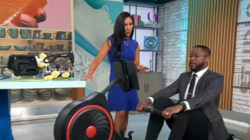 Ted Baker Zaralie Robe portée par Elizabeth Werner vue dans CBS Mornings le 19 octobre 2023