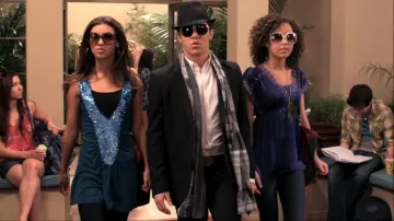 Charlotte Russe Small Sequin Tank Top worn by Jennifer 1 (Denyse Tontz) in Big Time Rush (S01E16)