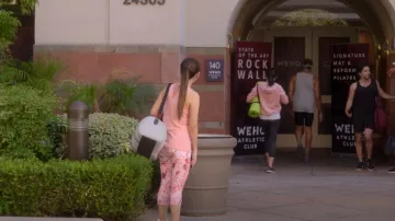 Ideology Performance Printed Cropped Leggings worn by Madison Maxwell (Brenda Song) as seen in Dollface (S02E04)