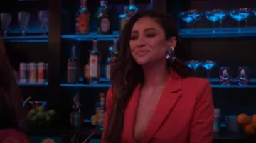 Zara Cut Out Blazer Dress worn by Stella Cole (Shay Mitchell) as seen in Dollface (S02E10)