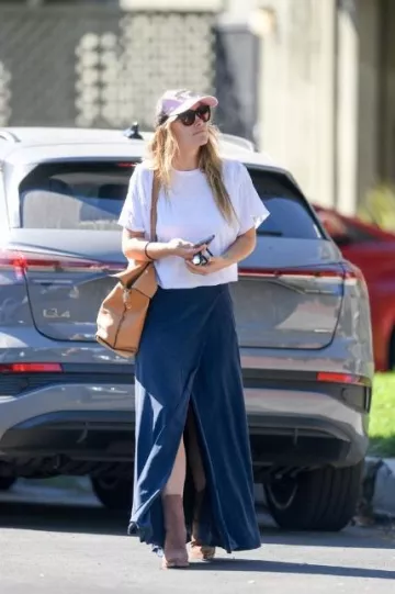 Gafas de sol Chloé Gayia usadas por Olivia Wilde en Los Ángeles el 20 de octubre de 2023
