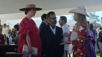 Robe Etx Panno Amatista portée par Luz Cirpriota dans Elite (S07E02)