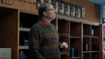 Ralph Lauren Knit Crew Neck Sweater Long Sleeve worn by Denis as seen in American Horror Stories (S03E01)