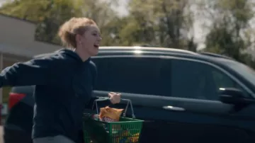 Champion Reverse Weave Hoodie worn by Shelby as seen in American Horror Stories (S03E01)