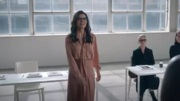 Gucci Crepe Shirt worn by Sheila Klein (Lisa Rinna) as seen in American Horror Stories (S03E03)
