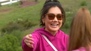 Lunettes de soleil Gentle Monster Lo Cell BC5 portées par Crystal Kung Minkoff comme on le voit dans The Real Housewives of Beverly Hills (S13E01)