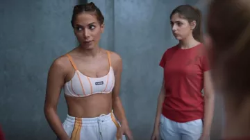 P.E Nation Fairway Sports Bra worn by Jessica (Jessica) as seen in Elite (S07E05)