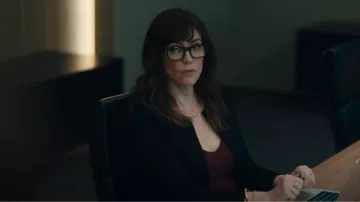 Mejuri Croissant Dome Ring worn by Wendy Rhoades (Maggie Siff) as seen in Billions (S07E12)