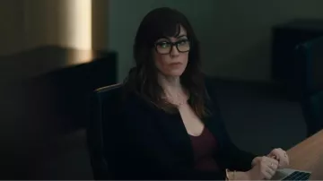 Mejuri Drawn Cable Bracelet worn by Wendy Rhoades (Maggie Siff) as seen in Billions (S07E12)