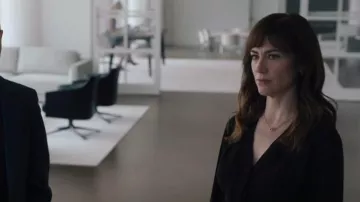 Cartier Love Necklace worn by Wendy Rhoades (Maggie Siff) as seen in Billions (S07E12)