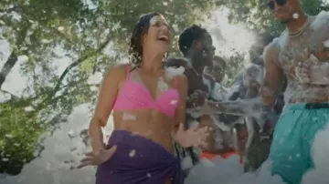 Victoria's Secret Maui Convertible Push-Up Swim Top usado por Katie como se ve en FBoy Island (S03E03)