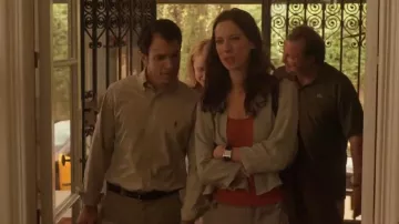 The vanilla Ralph Lauren shirt worn by Doug (Chris Messina) in the movie Vicky Cristina Barcelona