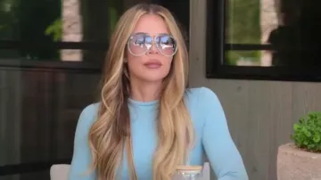 Porsche Design P 8478 Sunglasses worn by Khloé Kardashian as seen in The Kardashians (S04E06)
