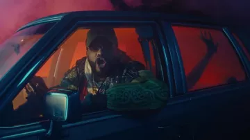 Reason Clothing Multicolor Bandana Print Puffer Jacket worn by Joyner Lucas in 24 hours to live “Official Music Video” (Not Now, I’m Busy)