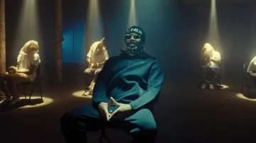 Nike Black Tech Fleece Joggers worn by Joyner Lucas in 24 hours to live “Official Music Video” (Not Now, I’m Busy)
