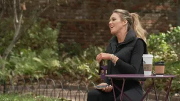 Quay australia Lev­el Up 55mm Square Sun­glass­es worn by Olivia Flowers as seen in Southern Charm (S09E08)