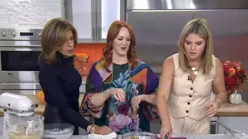 Bl-nk Miranda Peasant Blouse worn by Ree Drummond as seen in Today with Hoda & Jenna on November 2, 2023