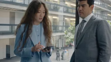 Weekend Max Mara Wool Single-Breasted Blazer worn by Sasha as seen in American Horror Stories (S03E04)