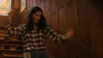 Rails Angelica Plaid Shirt porté par Patricia 'Pat' Phelps (Courteney Cox) comme on le voit dans Shining Vale (S02E03)