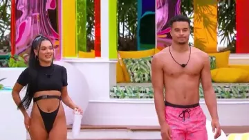 The Bralette Co High Tide One Piece Swimsuit worn by Cely Vazquez as