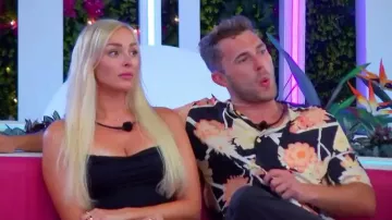 AllSaints Sakura Short Sleeve Shirt worn by Curtis Pritchard as seen in Love Island Games (S01E03)